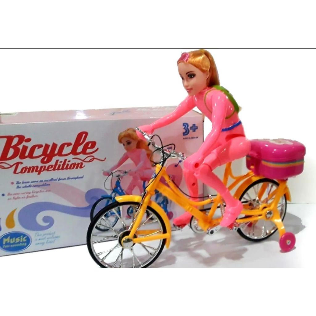 boneca ciclista barb com cachorros Barbie Bicicleta com Pets loira ou  morena Boneca Bicicleta A Pilha Com Luz E Som Anda Sozinha : :  Brinquedos e Jogos