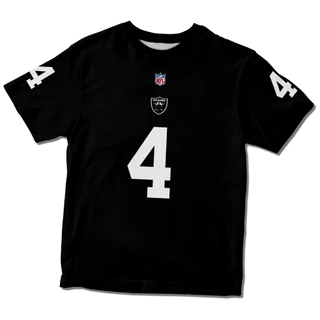 Camisa Camiseta Las Vegas Raiders Preta Carr