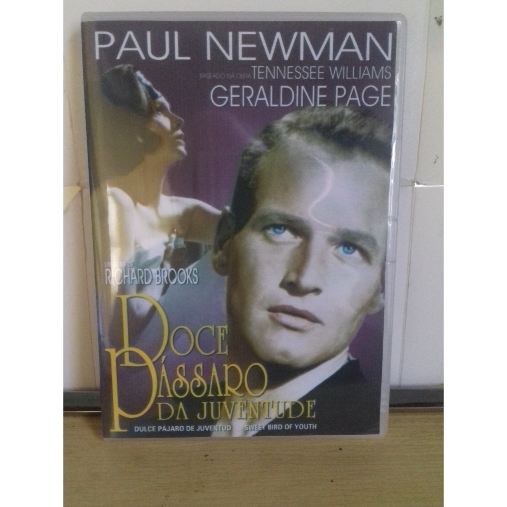 DVD Doce Pássaro da Juventude 1962 Dublado/Dual Áudio HD1080p