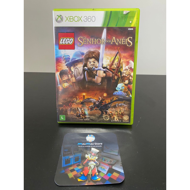 Jogo Xbox 360 Lego O Senhor Dos Anéis Original Midia Física