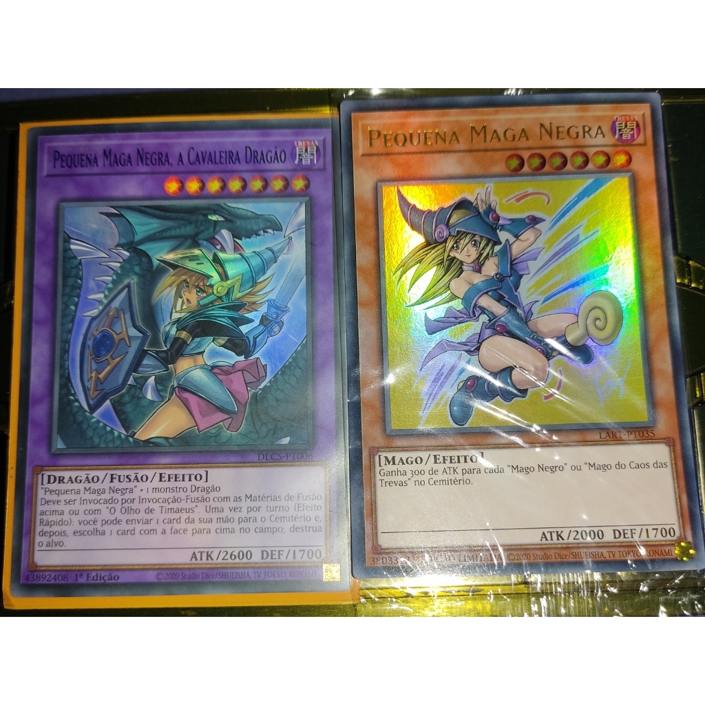 Yu-Gi-Oh 5 Cartas Maga Negra