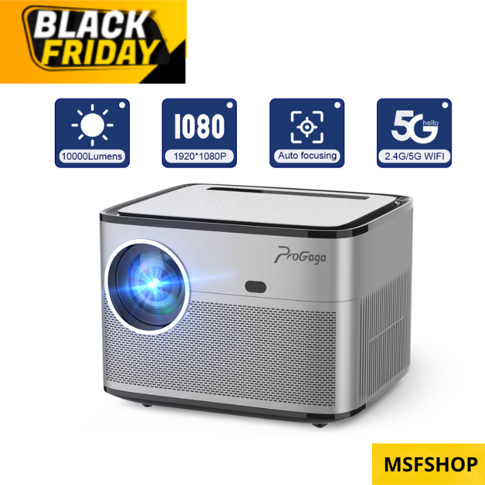 Projetor Progaga Pg550w Android Full Hd 1080p 10000 lumens 5G WIFI no ...