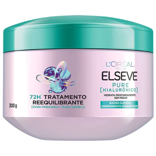 Máscara de Tratamento Elseve Pure Hialurônico LOréal Paris 300g
