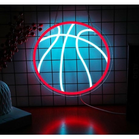 PLACA / PAINEL / LETREIRO LED NEON - Basquete Em 40x40cm | Shopee Brasil