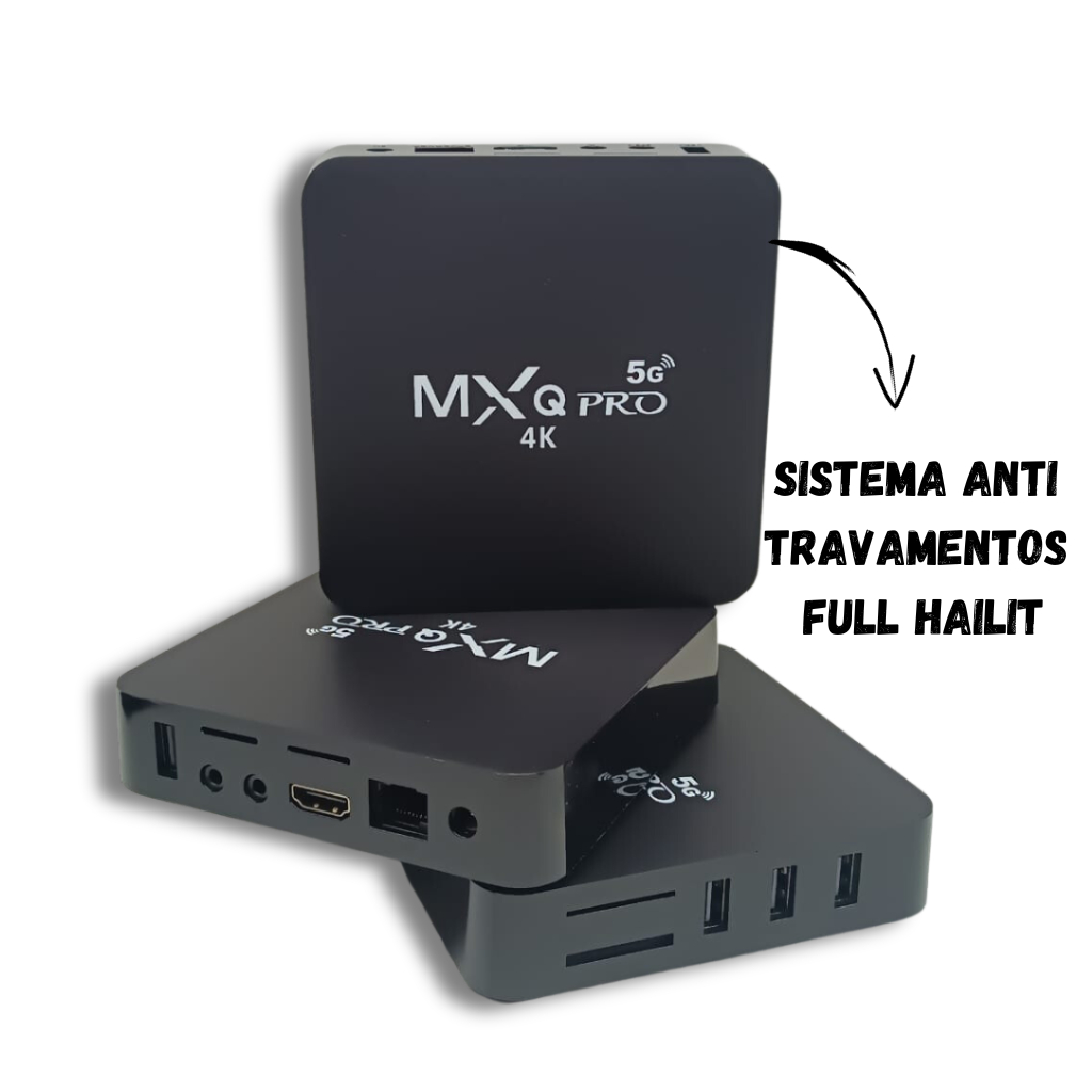Tv Box Mxq Pro 4k 5g Desbloqueado Tvbox Pronta Entrega