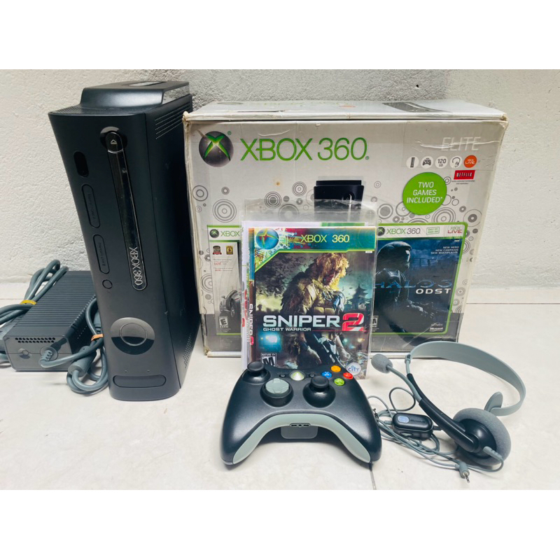 Console Xbox 360 Slim (Edição Limitada: Gears of War) - Microsoft (Usado -  Destravado) - Elite Games - Compre na melhor loja de games - Elite Games