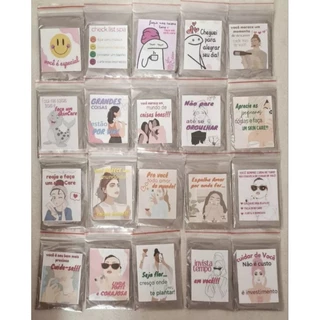 mimo para clientes de argila em pó para skincare com 100 pacotinhos