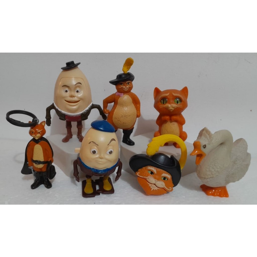 McDonald?s lança brinquedos dos personagens de O Gato de Botas