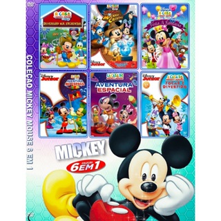 Coleção Desenho Infantil Mickey 6 Em 1