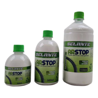 líquido Selante Arstop tubeless 500 ml ou 1 litro sem câmara mtb speed