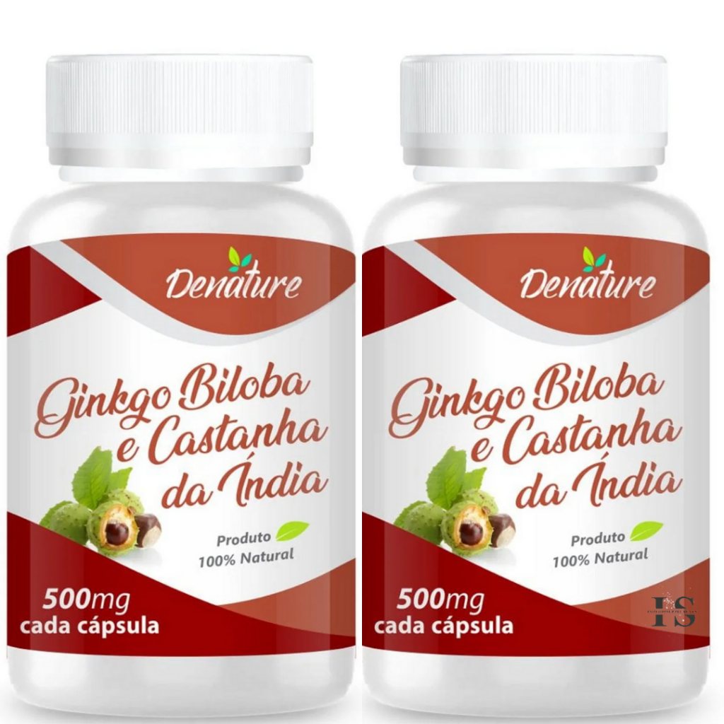 Castanha da Índia 500mg - 60 Cápsulas (60 Doses) - Recover Farma