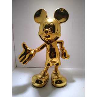 ***** BLACK FRIDAYYYY PROMOÇÃO***** Mickey decoração casa sala escritório quarto nicho luxo dourado gold ouro brinquedo disney
