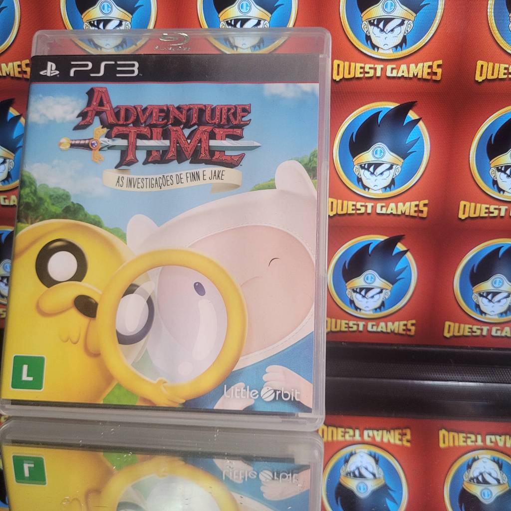 Jogo Xbox 360 Adventure Time - As Investigações de Finn e Jake - Original  Usado Mídia física Hora de Aventura