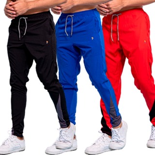 KIT 3 Calças Jogger Esportiva Confortável P/Academia Esportiva Casual
