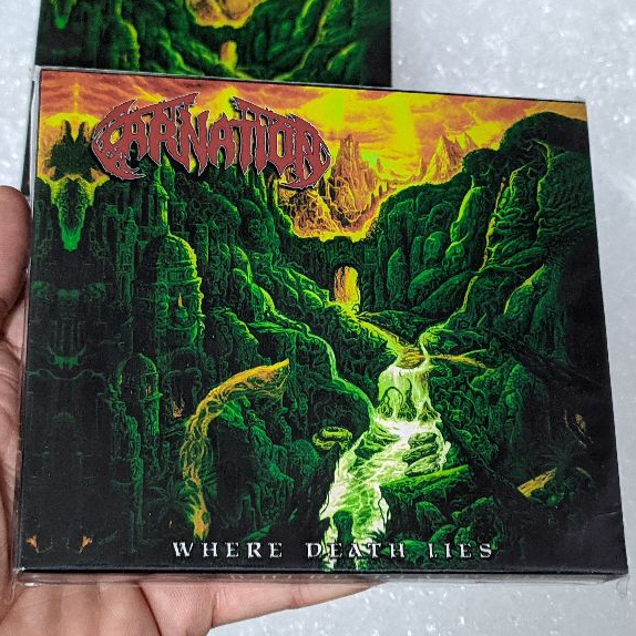 CD Carnation Where Death Lies (Slipcase) Shopee Brasil