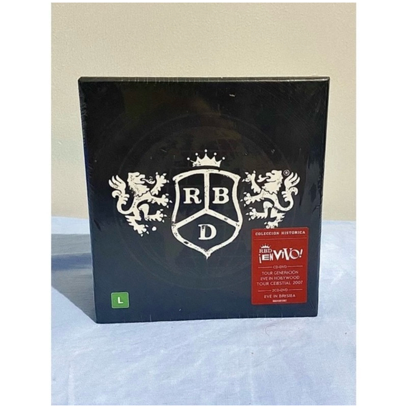 RBD BOX - AO VIVO (DVDS + CDS) SHOWS