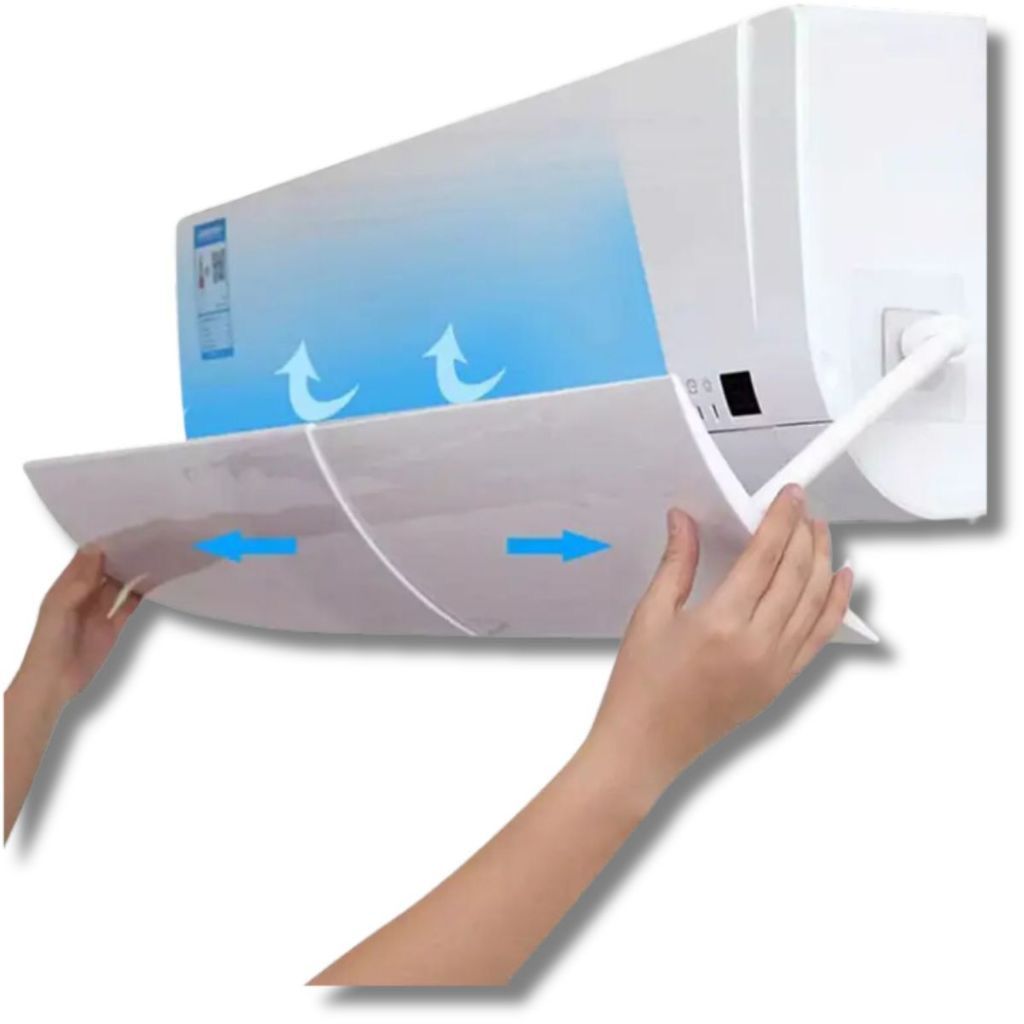 Defletor Para Ar Condicionado Ajustável de Plástico - Clink