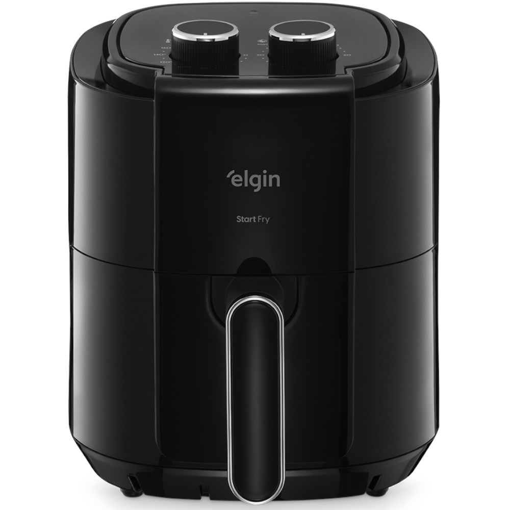 Fritadeira Elétrica Sem Óleo Air Fryer Britânia BFR46VI 4,6LT Inox/Vermelha  220V 1500W