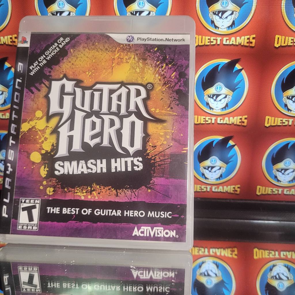 Guitar Hero Smash Hits PS3 Original - Mídia Física (Usado)