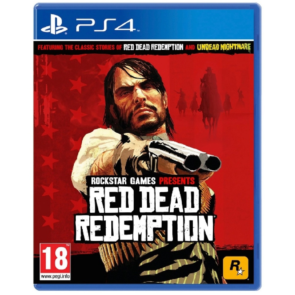 Red Dead Redemption Ps4 Mídia Física Novo Lacrado