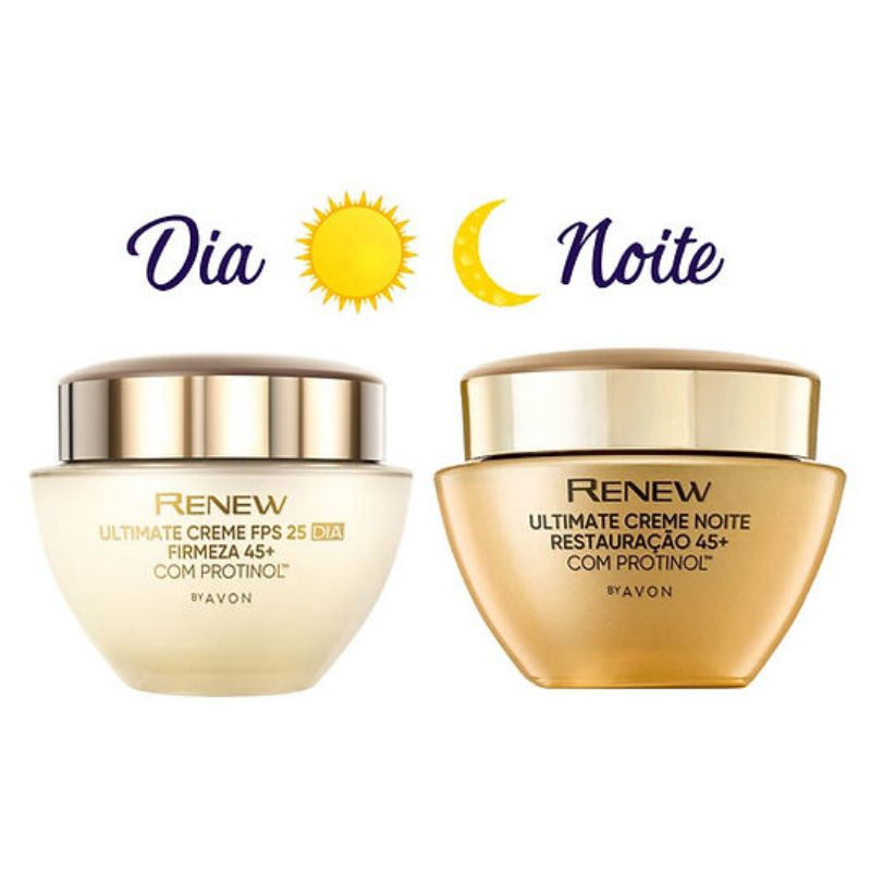 Creme Facial Renew Ultimate Noite Protinol 50g - Avon