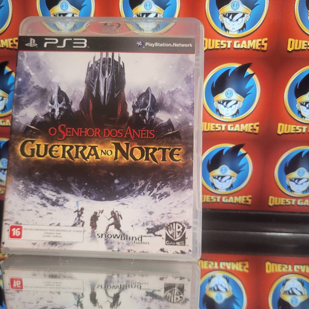 Jogo Ps3 O Senhor Dos Anéis - Guerra No Norte - Desconto no Preço