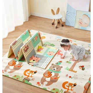 TAPETE TATAME INFANTÍL 200cmx180cm x7mm Bebê Dupla Face Emborrachado em Oferta na Shopee