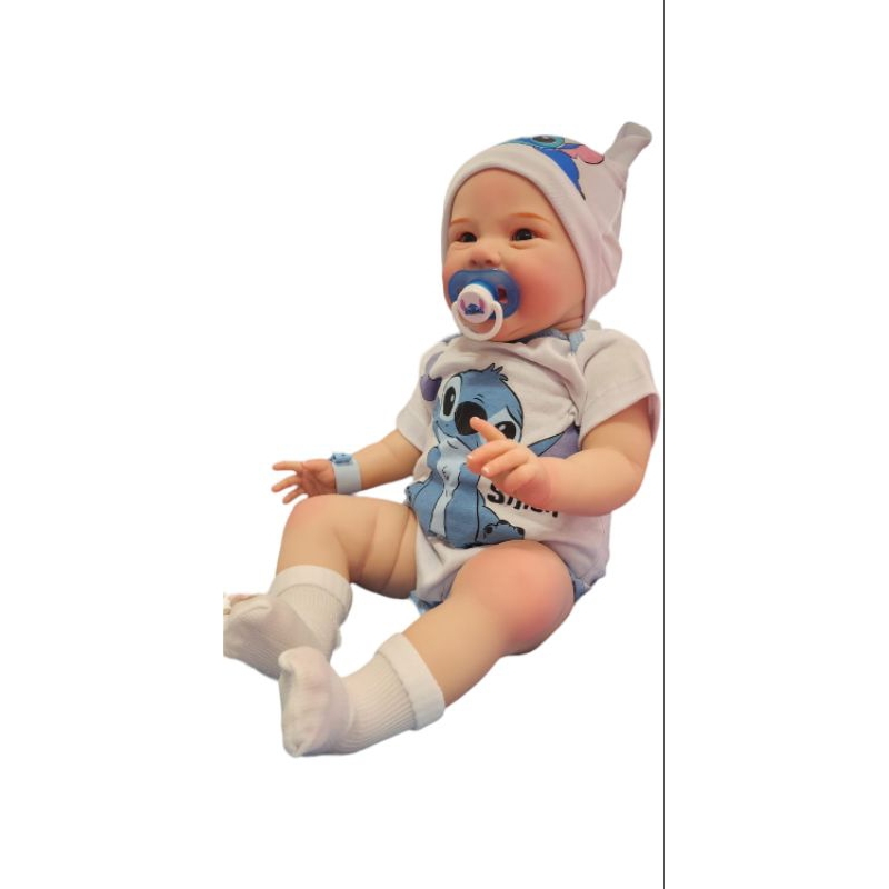 Em promoção! De 18 Polegadas Artesanal Bebe Reborn Realistas Bebê  Recém-nascido Boneca Pintada Por Artistas De Bebê Reborn De Silicone Mole  Poupées Renascer