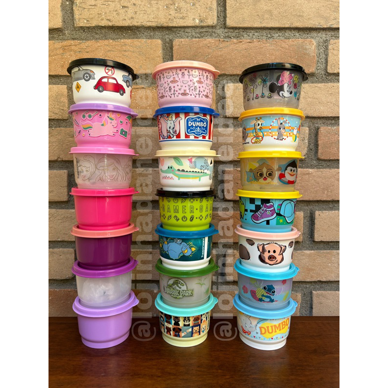 Tupperware Potinhos 140 ml Personagens - Linha Infantil