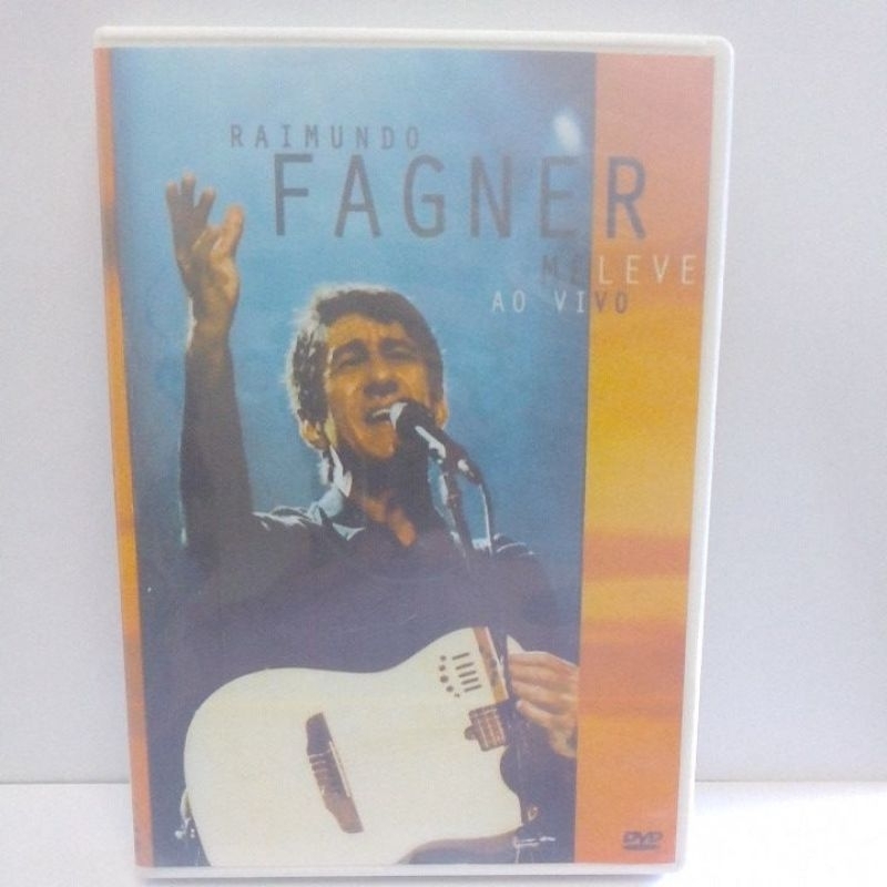 Raimundo Fagner - Me Leve ao Vivo DVD (Novo/Lacrado)