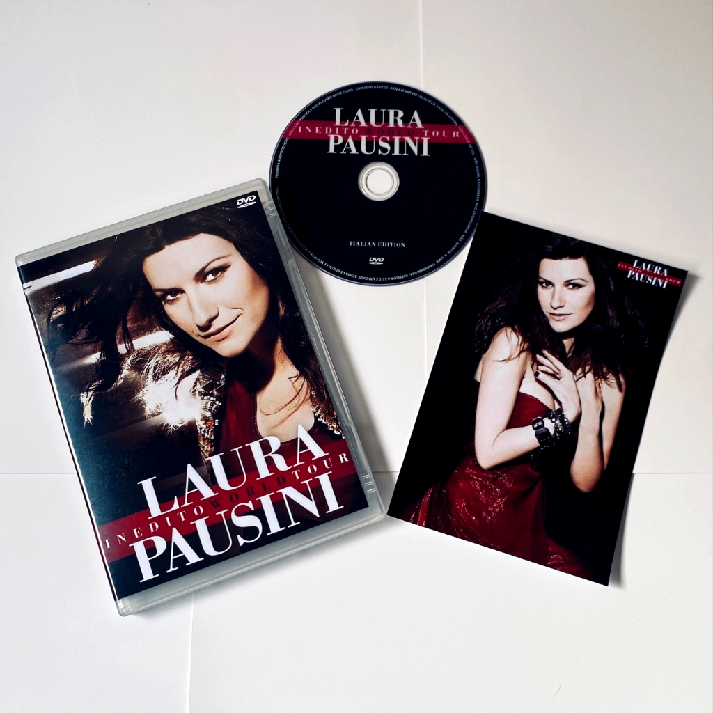 DVD Laura Pausini Live Inedito World Tour 2011 Piacere Di