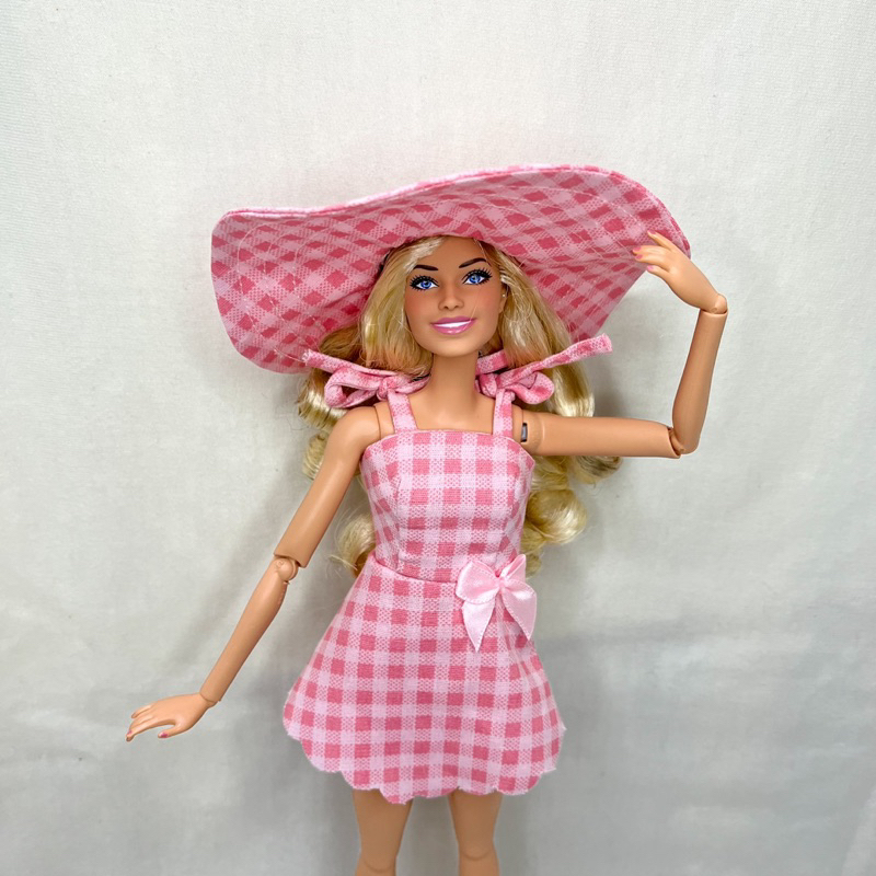 Vestido Boneca Barbie o Filme - Dia Perfeito + Saiote