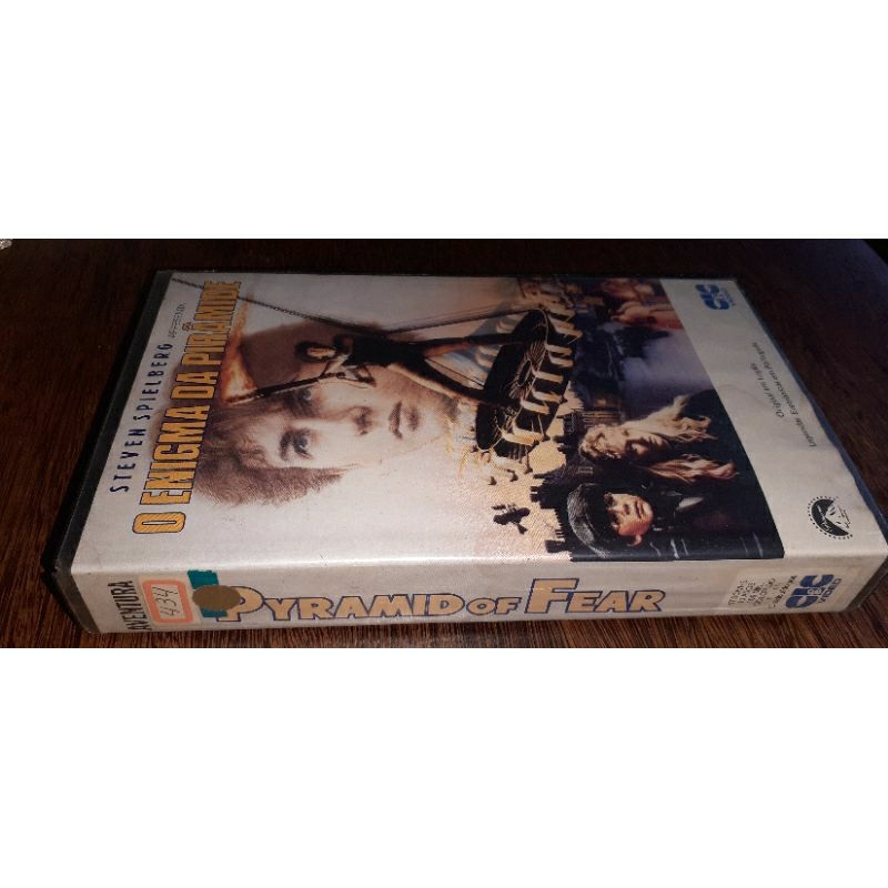 vhs Pyramid of fear o enigma da pirâmide | Shopee Brasil