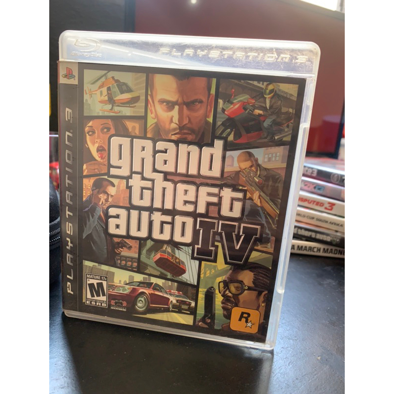 Grand Theft Auto IV - Jogo mídia física PS3