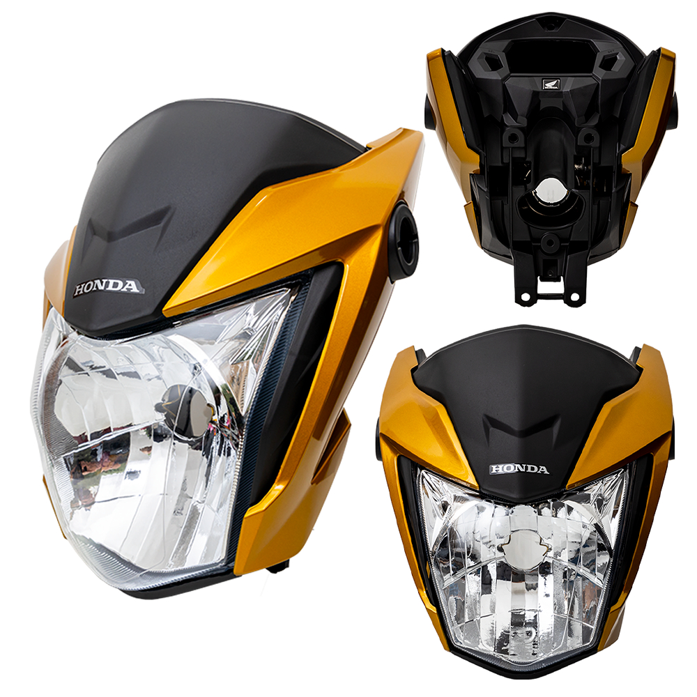 Frente Farol Completo Suporte Aranha Titan 160 Ano 2022 A 2024