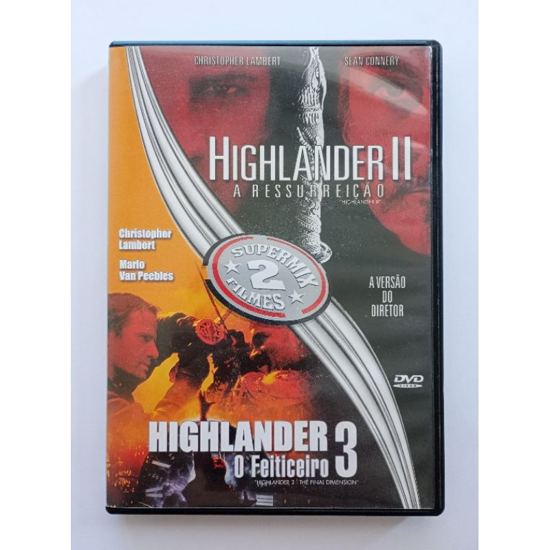 DVD Highlander Duplo Original | Shopee Brasil