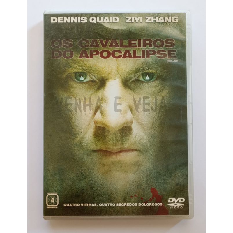 Dvd Os Cavaleiros Do Apocalipse Original Shopee Brasil