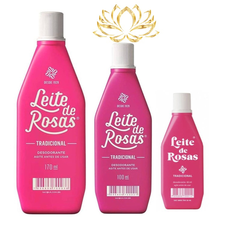 Leite De Rosas Tradicional Shopee Brasil