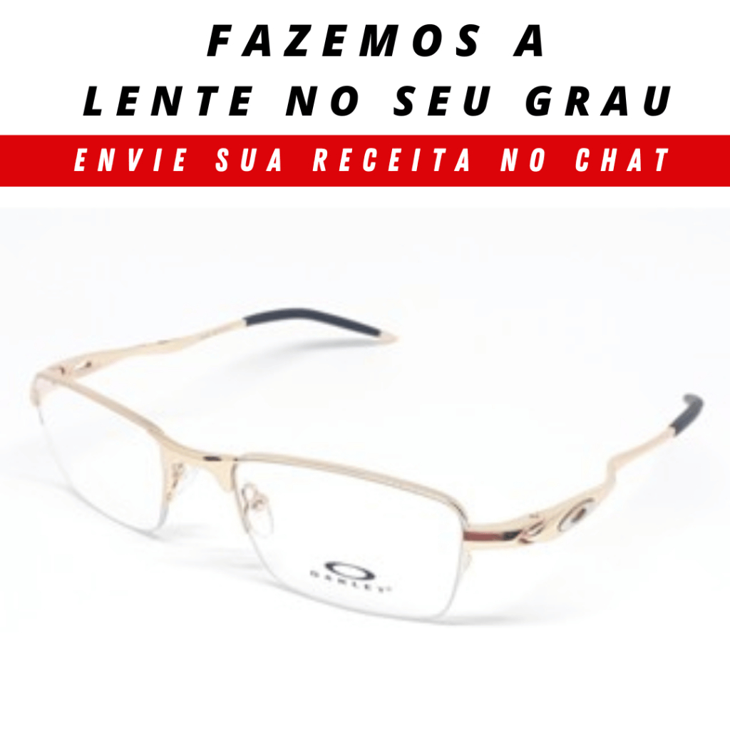 Óculos Lupinha Lupa Vilão Fio Nylon Mc'S Dourado e Arco-íris