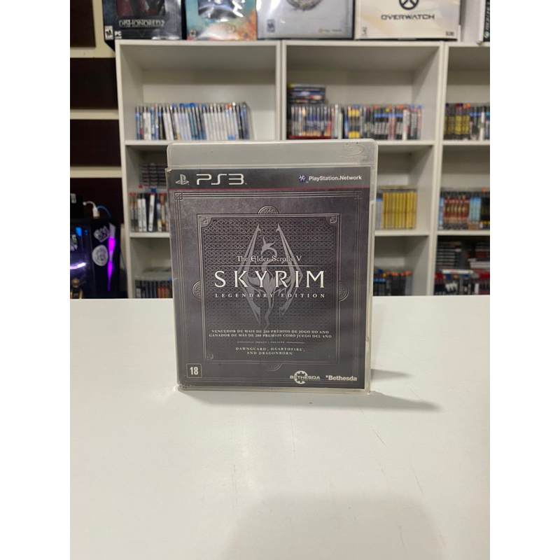 The Elder Scrolls V Skyrim Legendary - Ps3 Playstation 3 Mídia Física ...