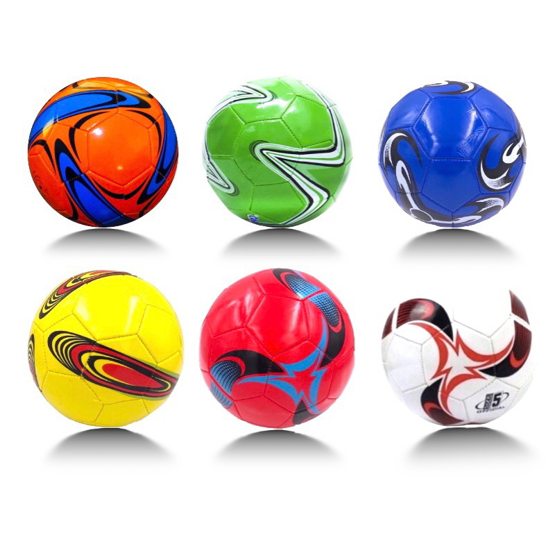Mini Bola De Futebol N°2 / ou Tamanho normal Nº5 de Couro Sintético ...