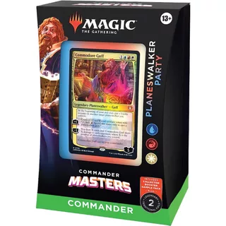Deck Commander Masters Planeswalker Party Commodore Magic