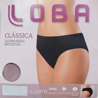 Kit c/3 Calcinhas Loba Básic sem Costura Clássica Lupo Original