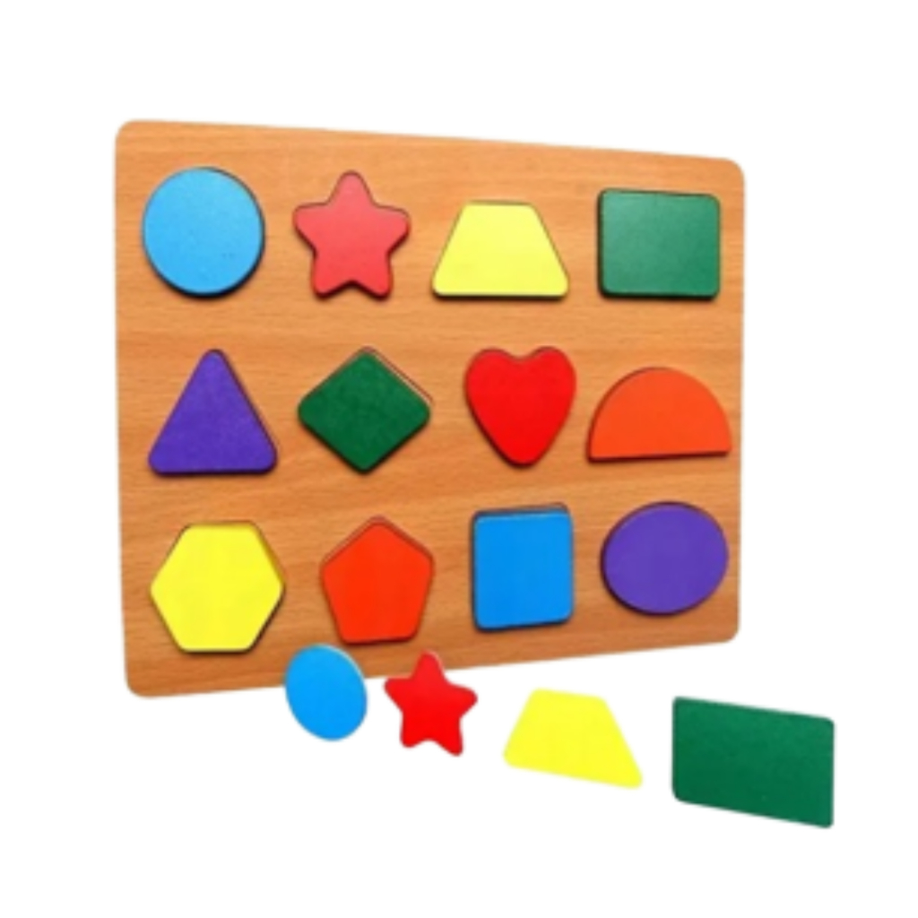 Jogo Sudoku Geométrico, Brinquedo Educativo Montessori