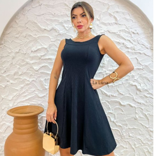 vestido rodado acinturado em Promoção na Shopee Brasil 2024