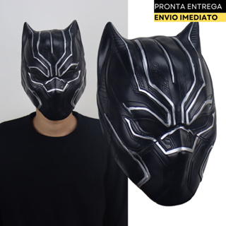 Comprar Fantasia Pantera Negra Completa + Máscara Cosplay Filme Traje Luxo  Profissional preço no Brasil loja online promoção Fantasias Cosplays  Profissionais - Produto item Ref:679972