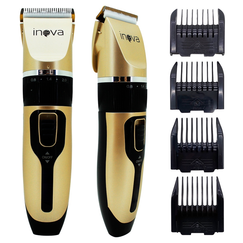 Máquina Cortador de Cabelo Barbeador Sem Fio Profissional Bivolt