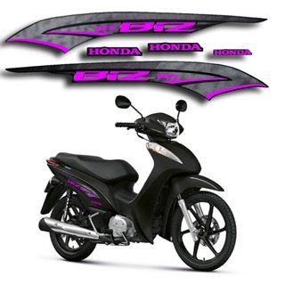 Kit Adesivo Refletivo Honda Biz 125 Personalizado Frete Grát