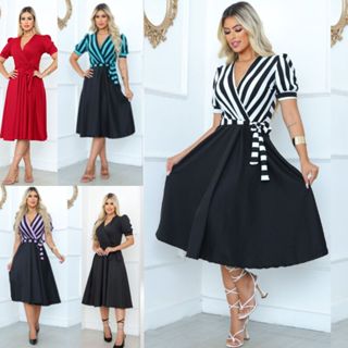 Vestido Saia Rodada em Oferta Shopee Brasil 2024