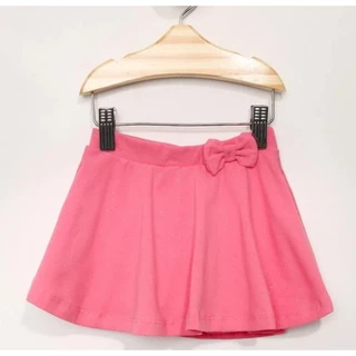 Short Saia Infantil com laço